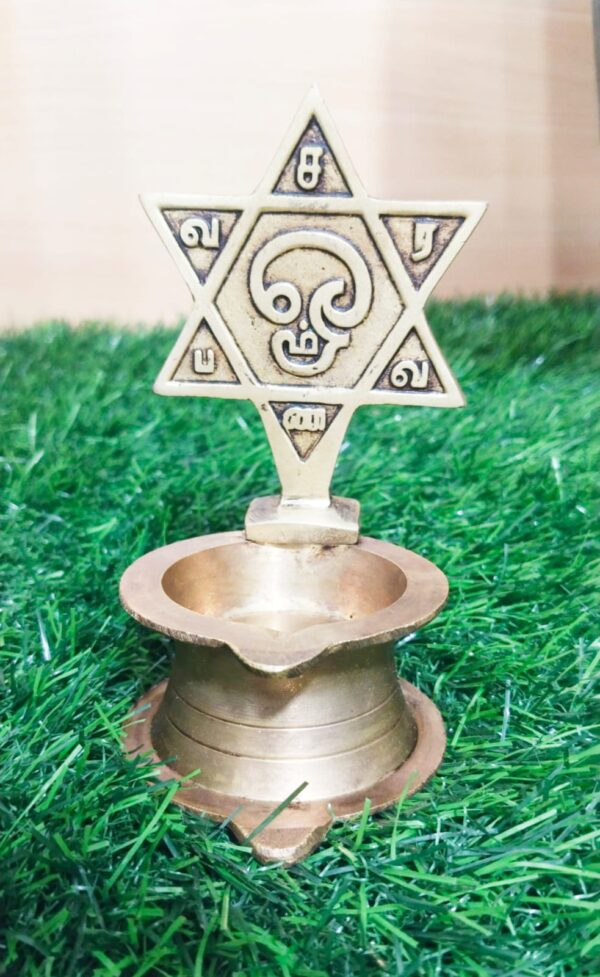 Oom Deepam in brass