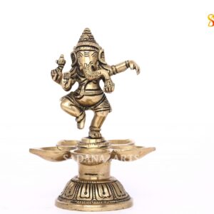 Five Face Agal Deep with vinayagar-Sr39