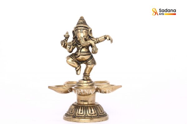 Five Face Agal Deep with vinayagar-Sr39