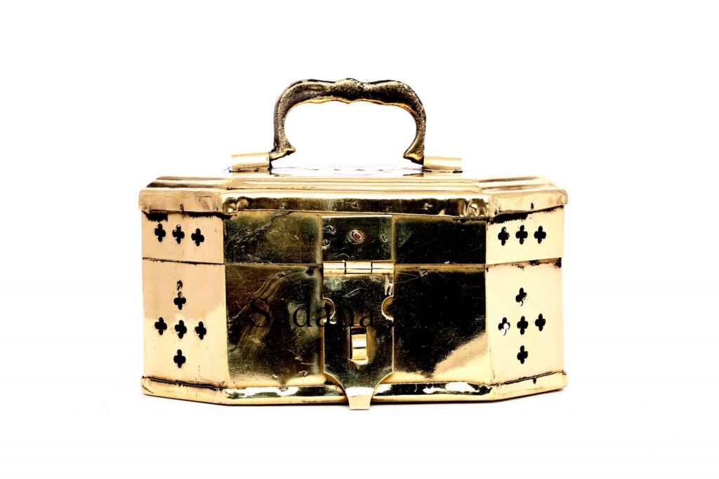 Brass Travel Box - sadanaarts