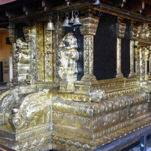 Brass covering works for Ayyappan Temple view 2