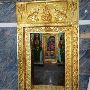 Brass covering works for Amman Temple