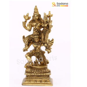Perumal with garuda vahanam