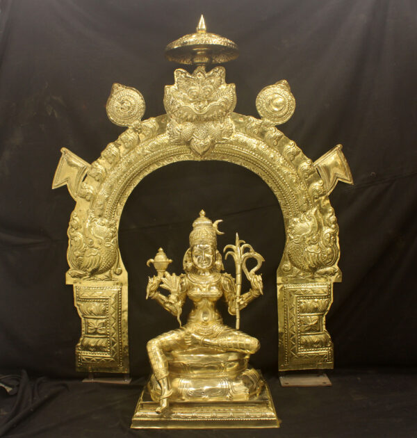 Brass Thiruvachi (prabhavali)