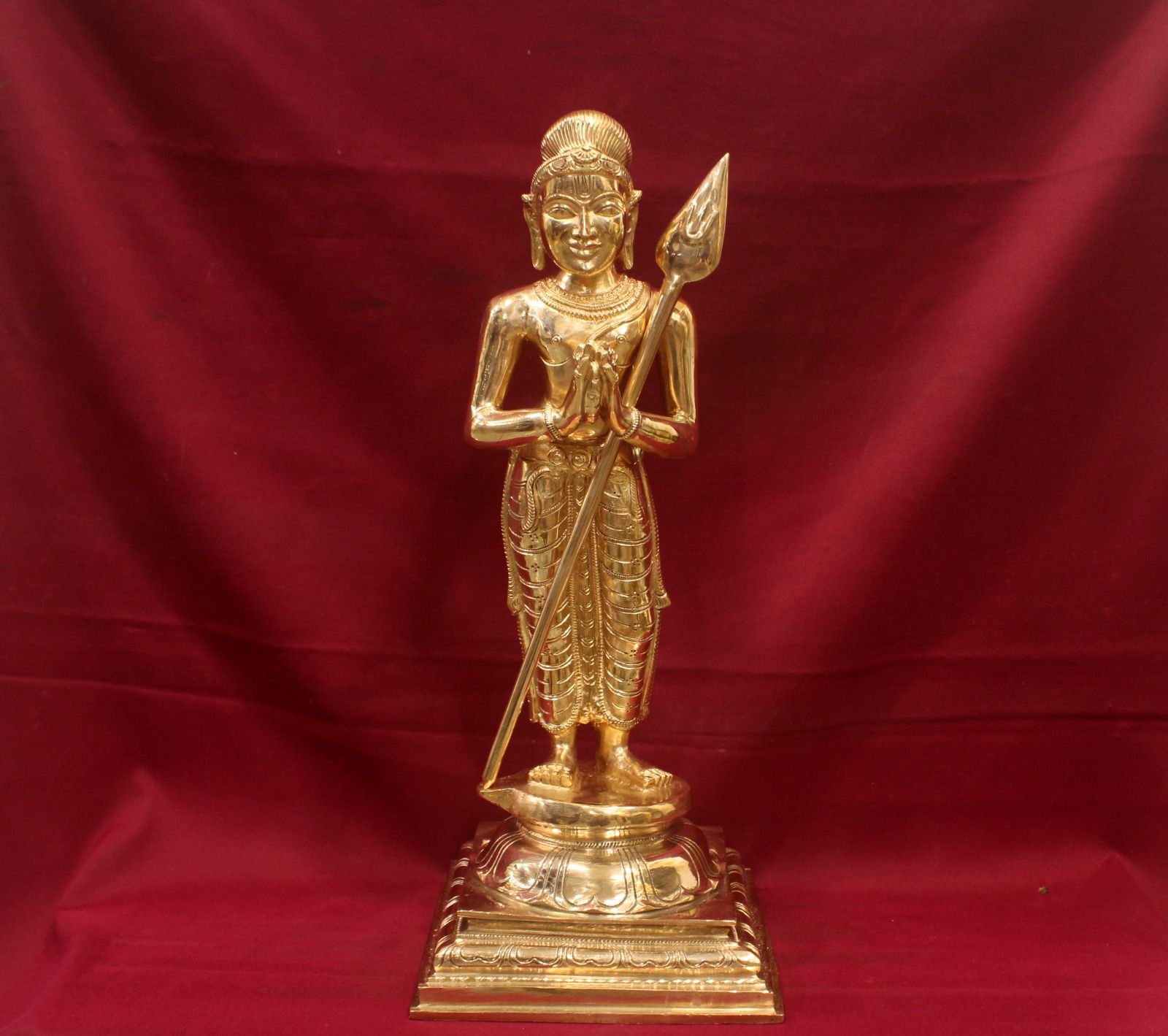 Thirumangai Alwar panchalogam statue