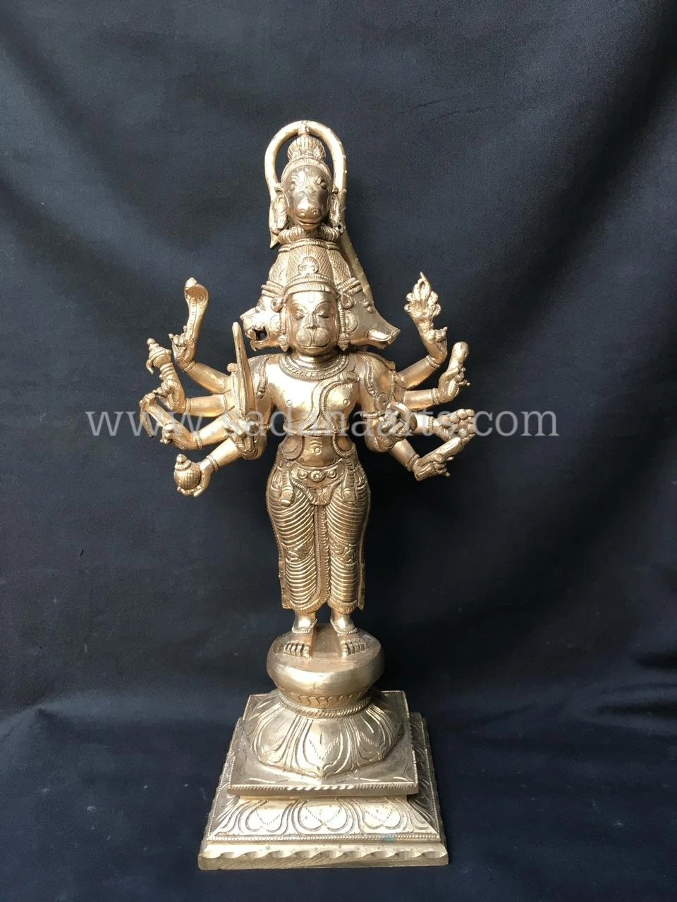 Lord Panchamukhi Hanuman panchalogam statue