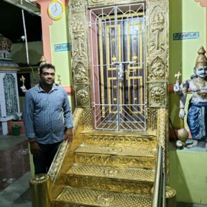 Temple brass sheet embossing works