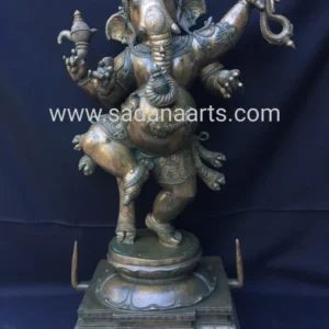 Bronze Narthana Vinayagar statue