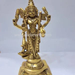 BRASS MURUGAR WITH VEL & SAVALKODI