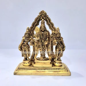 Brass murugan valli deivanai with Arch