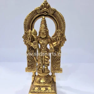 Brass murgan with thiruvachi