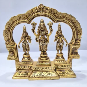 Brass perumal  sridevi and bhudevi
