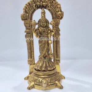 Brass Vishnu durgai statue